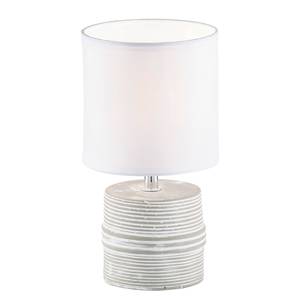 Tafellamp Givors textielmix/keramiek - 1 lichtbron
