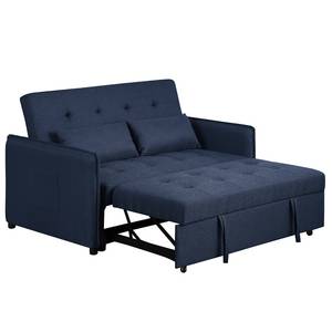 Schlafsofa Millery Webstoff - Blau