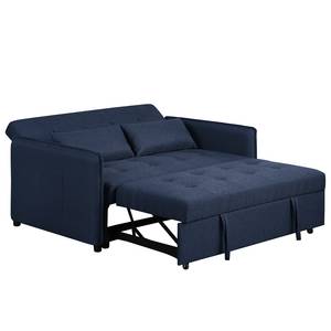 Schlafsofa Millery Webstoff - Blau