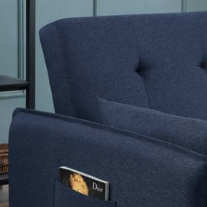 Schlafsofa Millery Webstoff - Blau