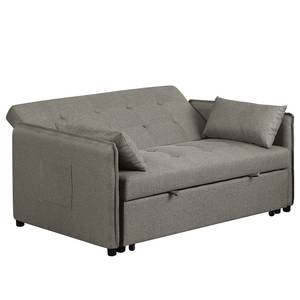 Schlafsofa Millery Webstoff - Grau