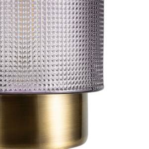 LED-Tischleuchte Pure Glamour Klarglas / Messing - 1-flammig