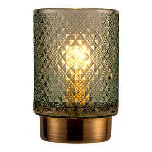 LED-Tischleuchte Modern Glamour Klarglas / Messing - 1-flammig