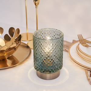 Lampe Modern Glamour Verre transparent / Laiton - 1 ampoule