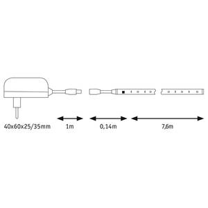 LED-strips SimpLED 7,5m II silicone - 1 lichtbron