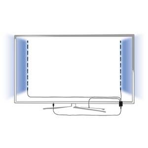 LED-Stripes Marvieux 50 cm (2er-Set) Aluminium - 1-flammig