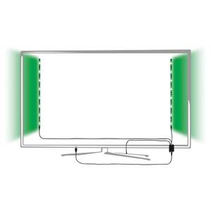 Rubans LED Marvieux 50cm (lot de 3) Aluminium - 1 ampoule