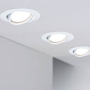 LED-inbouwlamp Base VII acrylglas/aluminium - 3 lichtbronnen