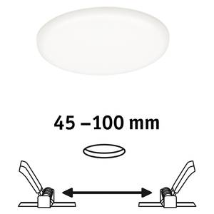 LED-inbouwlamp Veluna XII acrylglas - 1 lichtbron
