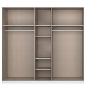 Drehtürenschrank Alabama Grau - 226 x 210 cm - Classic - Mit Spiegeltür/-en