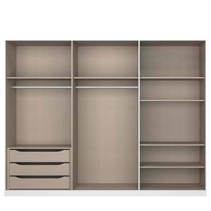 Drehtürenschrank Alabama Grau - 271 x 210 cm - Premium - Mit Spiegeltür/-en