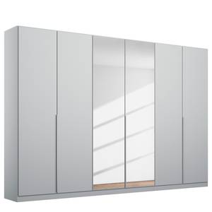 Drehtürenschrank Alabama Grau - 271 x 210 cm - Premium - Mit Spiegeltür/-en