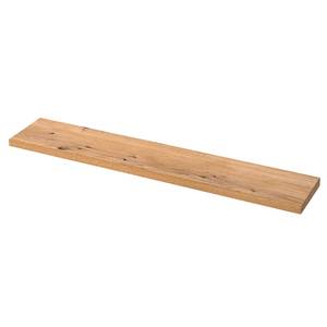 Wandplank Tenabo fineer van echt hout - eikenhout - Breedte: 90 cm