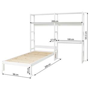 Regal Storey mit Bett II Breite: 209 cm