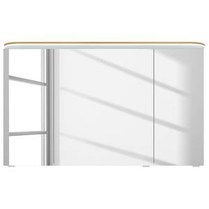 Spiegelschrank Balto Inklusive Beleuchtung - Eiche Riviera Dekor - Breite: 120 cm