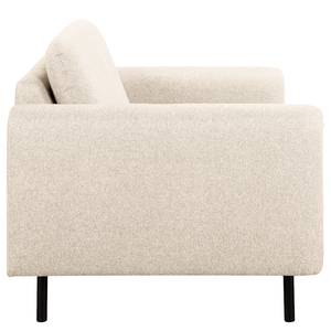 Fauteuil La Motte Tissu - Tissu Sogol: Gravier - Sans repose-pieds