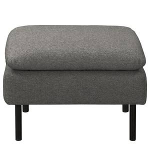 Fauteuil La Motte Tissu - Tissu Sogol: Gris foncé - Avec repose-pieds