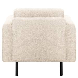 Fauteuil La Motte Tissu - Tissu Sogol: Gravier - Avec repose-pieds