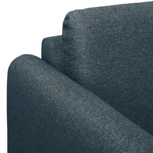 Sofa La Motte (3-Sitzer) Webstoff - Webstoff Sogol: Dunkelblau