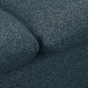 Sofa La Motte (3-Sitzer) Webstoff - Webstoff Sogol: Dunkelblau