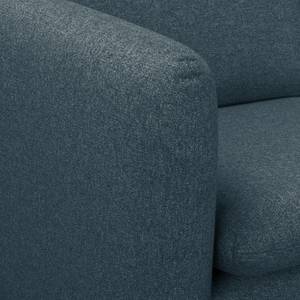 Sofa La Motte (2-Sitzer) Webstoff - Webstoff Sogol: Dunkelblau