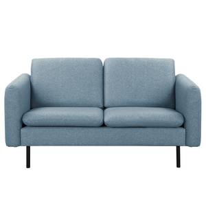 Sofa La Motte (2-Sitzer) Webstoff - Webstoff Sogol: Jeansblau