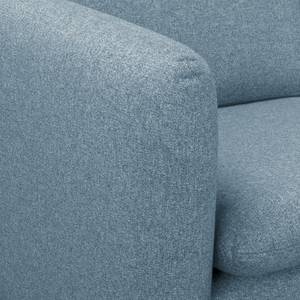 Sofa La Motte (2-Sitzer) Webstoff - Webstoff Sogol: Jeansblau