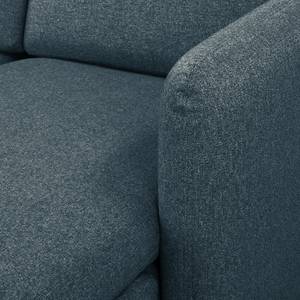 Ecksofa La Motte Webstoff - Webstoff Sogol: Dunkelblau - Breite: 160 cm