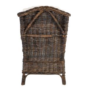 Relaxsessel Bedous Webstoff / Rattan