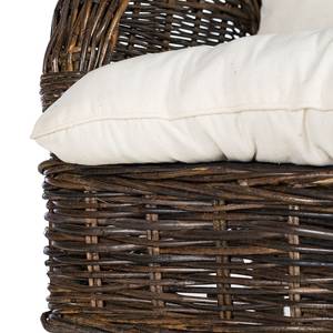 Relaxsessel Bedous Webstoff / Rattan