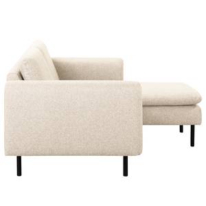 Ecksofa La Motte Webstoff - Webstoff Sogol: Kies - Breite: 160 cm