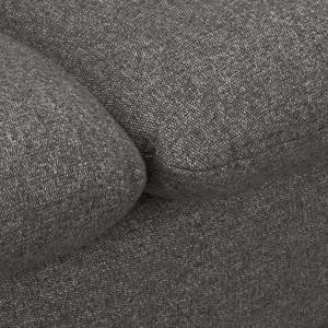 Divano angolare La Motte Tessuto - Tessuto Sogol: grigio scuro - Larghezza: 224 cm