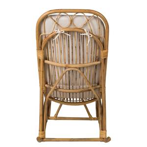 Rocking chair Avaray Tissu / Rotin - Beige