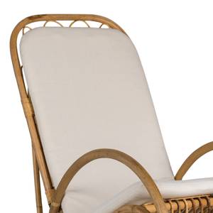 Rocking chair Avaray Tissu / Rotin - Beige