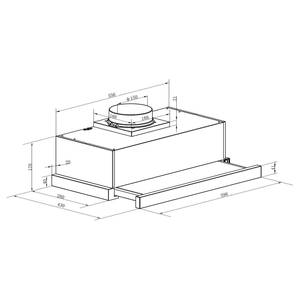 Keukenblok Venetië II Mat lichtgrijs - Inductie - Met elektrische apparatuur
