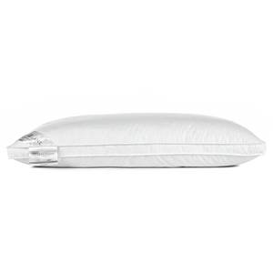 Oreiller Silver II Coton / Duvet d’oie - Blanc - 60 x 70 cm