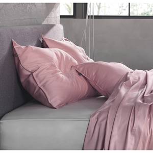 Taies d’oreiller Satinado II (lot de 2) Satin de coton - Rose - 60 x 70 cm