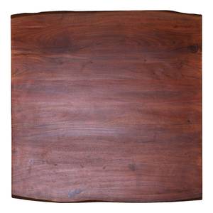 Table Balleroy Acacia massif / Fer - Largeur : 100 cm
