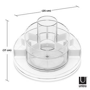 Kosmetik-Organizer Cascada Kunststoff - Transparent