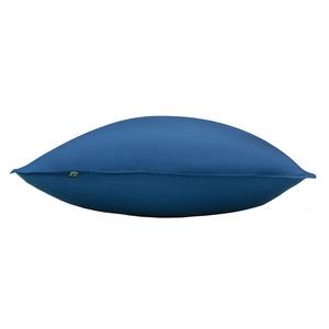 Taies d’oreiller Satinado II (lot de 2) Satin de coton - Bleu marine - 60 x 70 cm