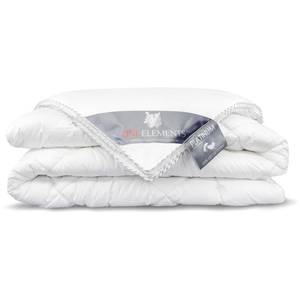 Duvet double 4 saisons Platinum Coton / Duvet d’oie - Blanc - 140 x 220 cm