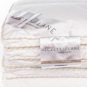 Couette double en duvet 4 saisons Gold Coton / Duvet d’oie - Blanc - 260 x 220 cm