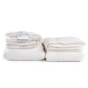 Couette simple 4 saisons Platinum Fibre Memo Fresh - Blanc - 140 x 220 cm