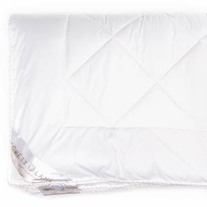 Couette simple 4 saisons Gold Fibres creuses - Blanc - 260 x 220 cm