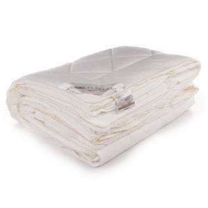 Couette double 4 saisons Gold Fibres creuses - Blanc - 240 x 220 cm