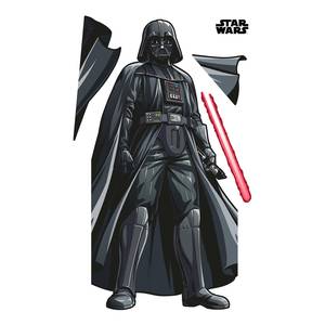 Vlies-fotobehang Star Wars Darth Vader vlies - zwart/wit