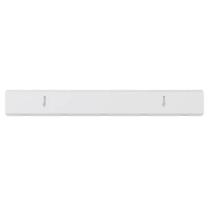 Porte-manteau mural Flip Peuplier massif / Métal - Blanc - Largeur : 51 cm