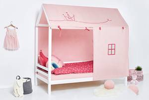 Hausbett Hoppekids Basic III mitwachsendes Bett mit Matratze - Rosa