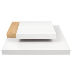 Table basse Slate Blanc / Chêne