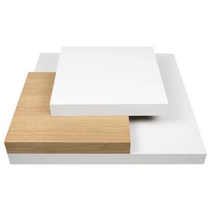 Table basse Slate Blanc / Chêne
